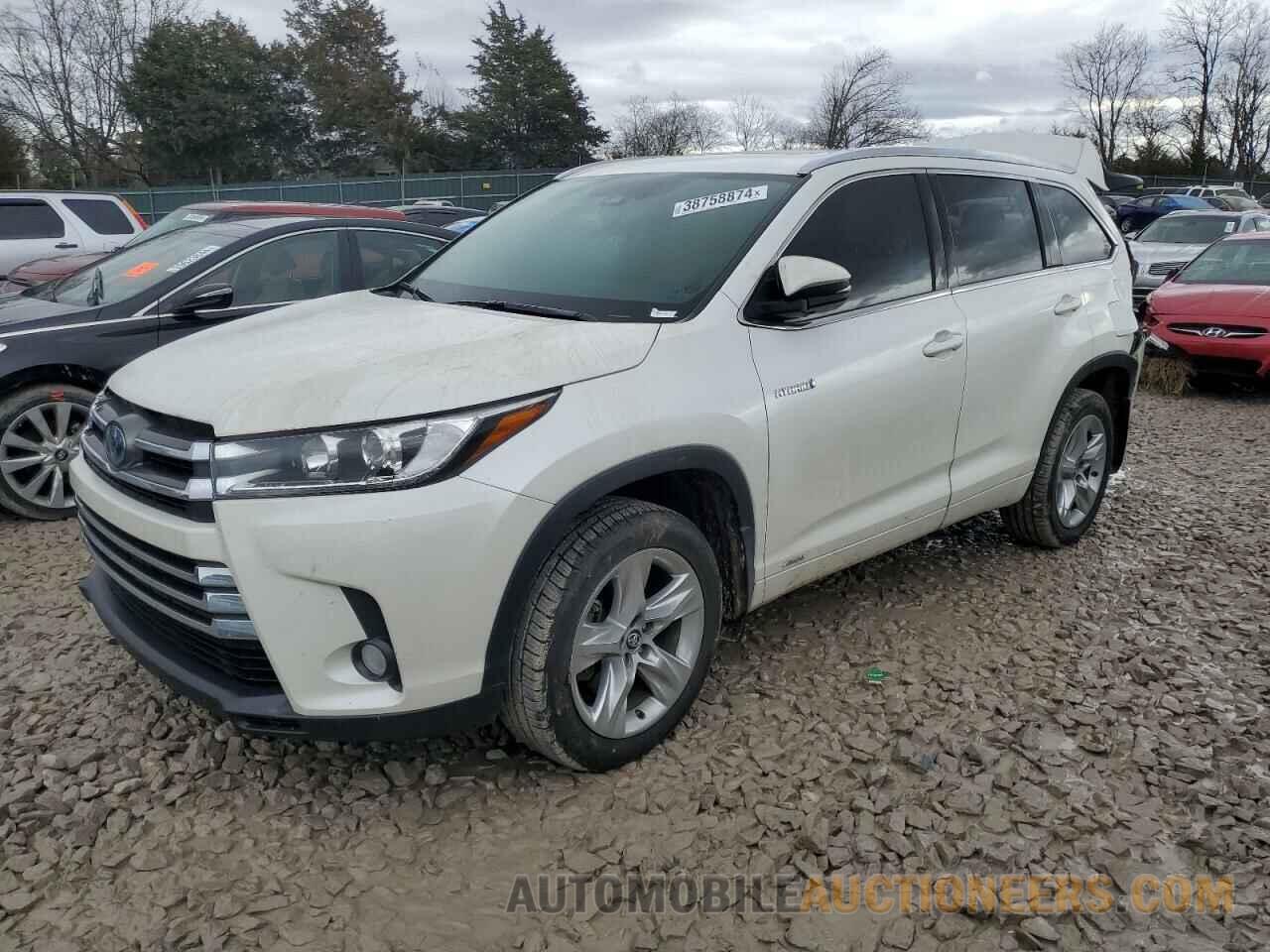 5TDDGRFH2HS027630 TOYOTA HIGHLANDER 2017