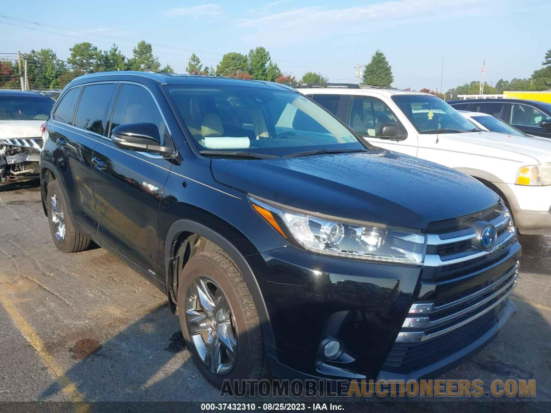 5TDDGRFH2JS042537 TOYOTA HIGHLANDER 2018