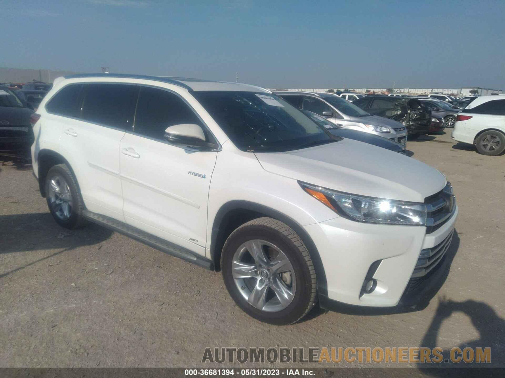 5TDDGRFH2JS051156 TOYOTA HIGHLANDER 2018