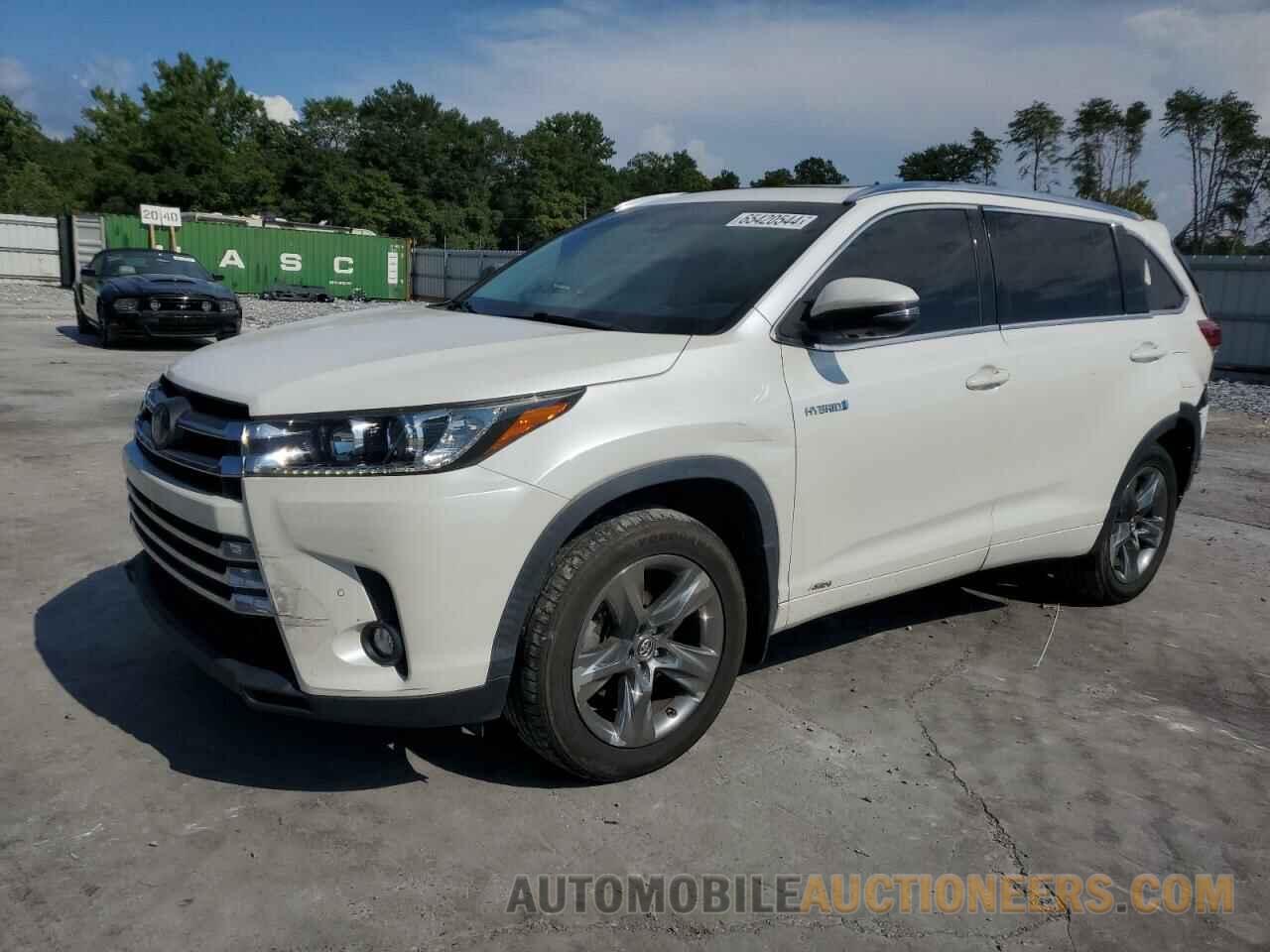 5TDDGRFH2KS061638 TOYOTA HIGHLANDER 2019