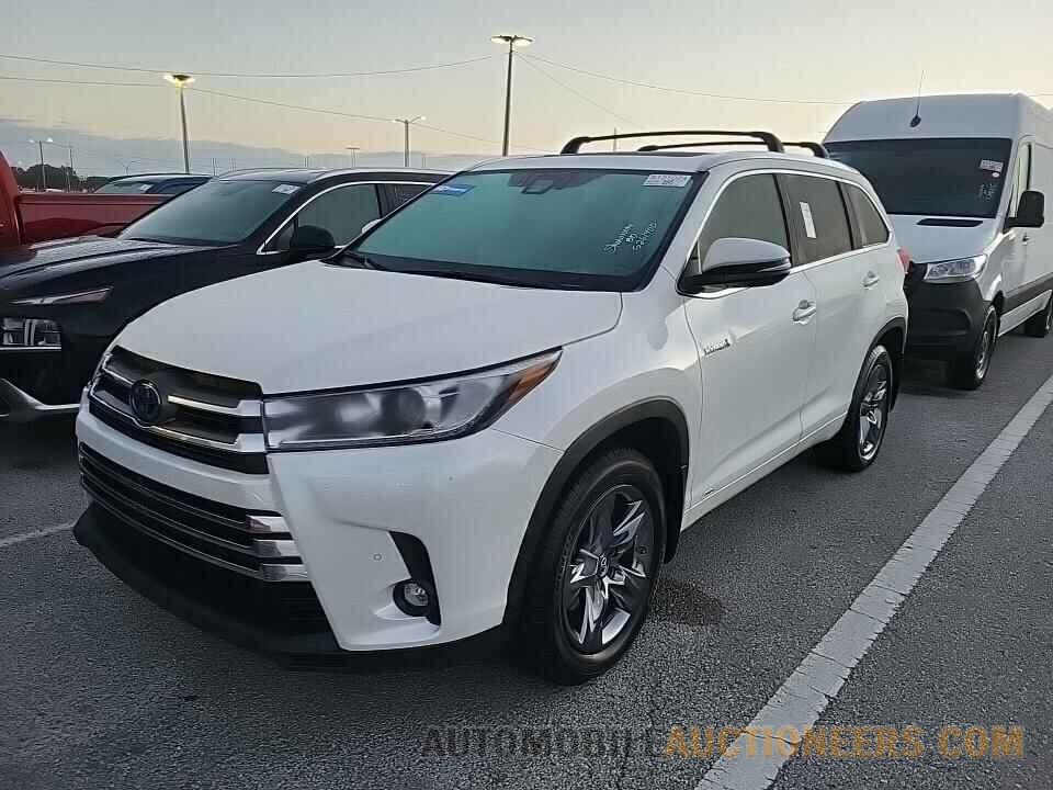 5TDDGRFH2KS062949 Toyota Highlander Hybrid 2019