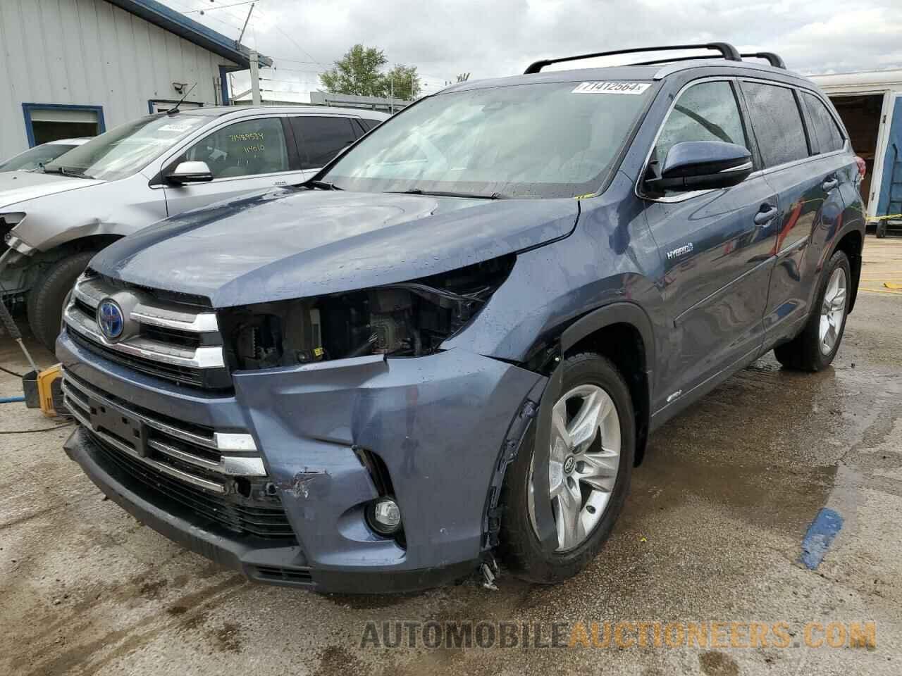 5TDDGRFH2KS064541 TOYOTA HIGHLANDER 2019