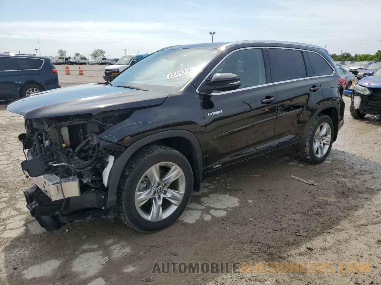 5TDDGRFH2KS065124 TOYOTA HIGHLANDER 2019