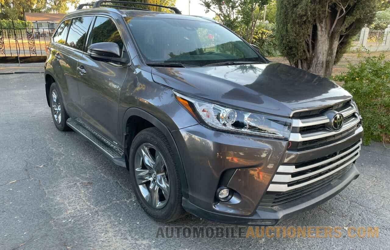 5TDDGRFH2KS068556 TOYOTA HIGHLANDER 2019