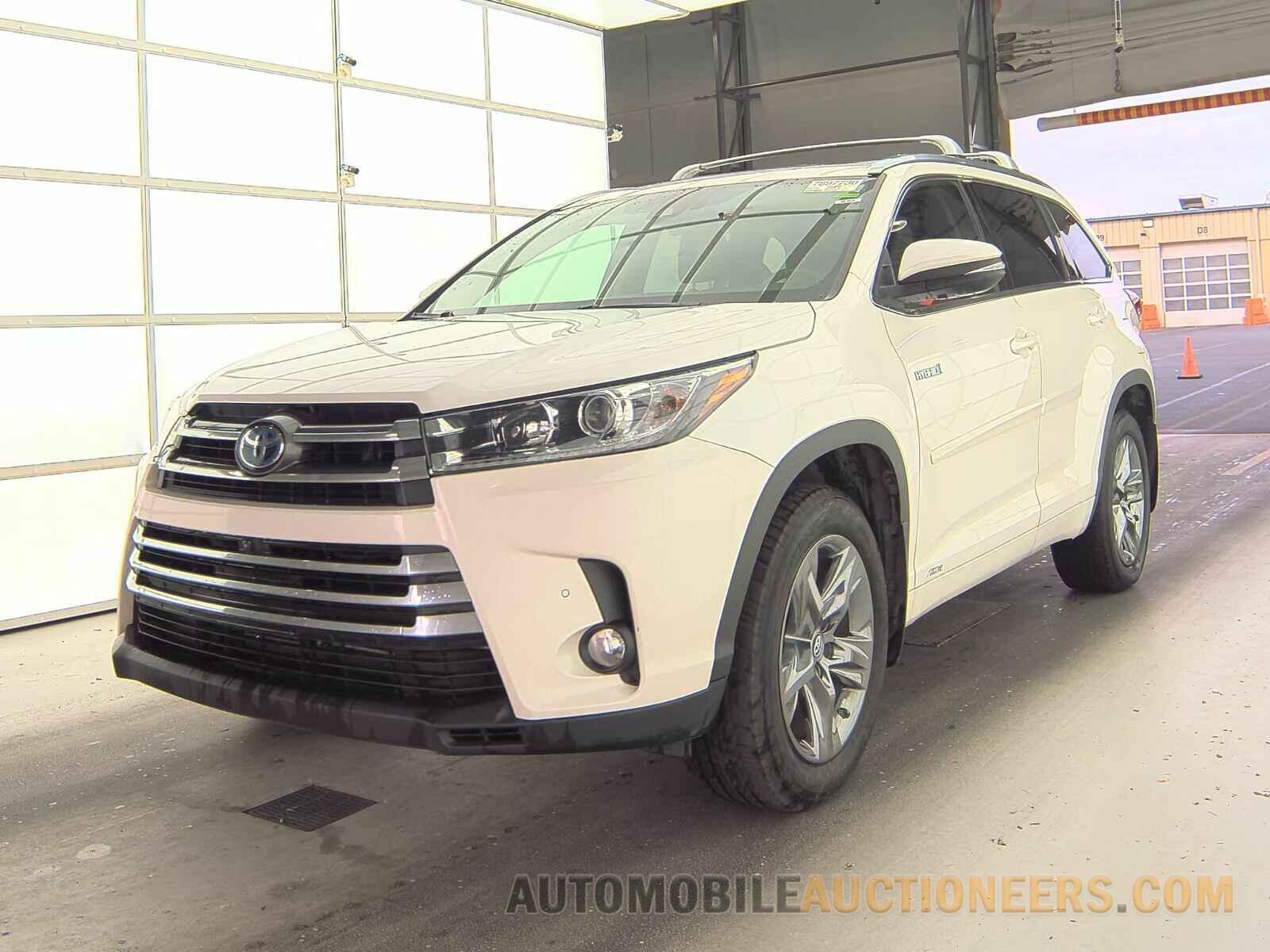 5TDDGRFH3HS035851 Toyota Highlander Hybrid 2017