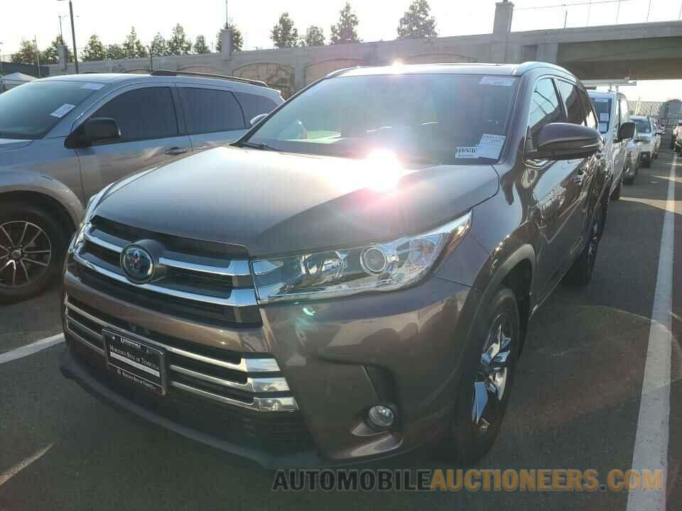 5TDDGRFH3JS042255 Toyota Highlander Hybrid 2018