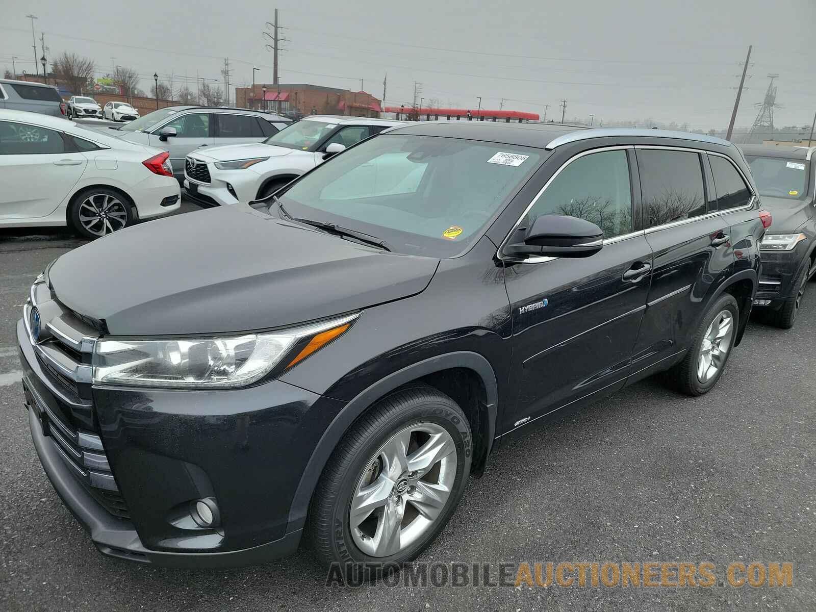 5TDDGRFH3JS044152 Toyota Highlander Hybrid 2018