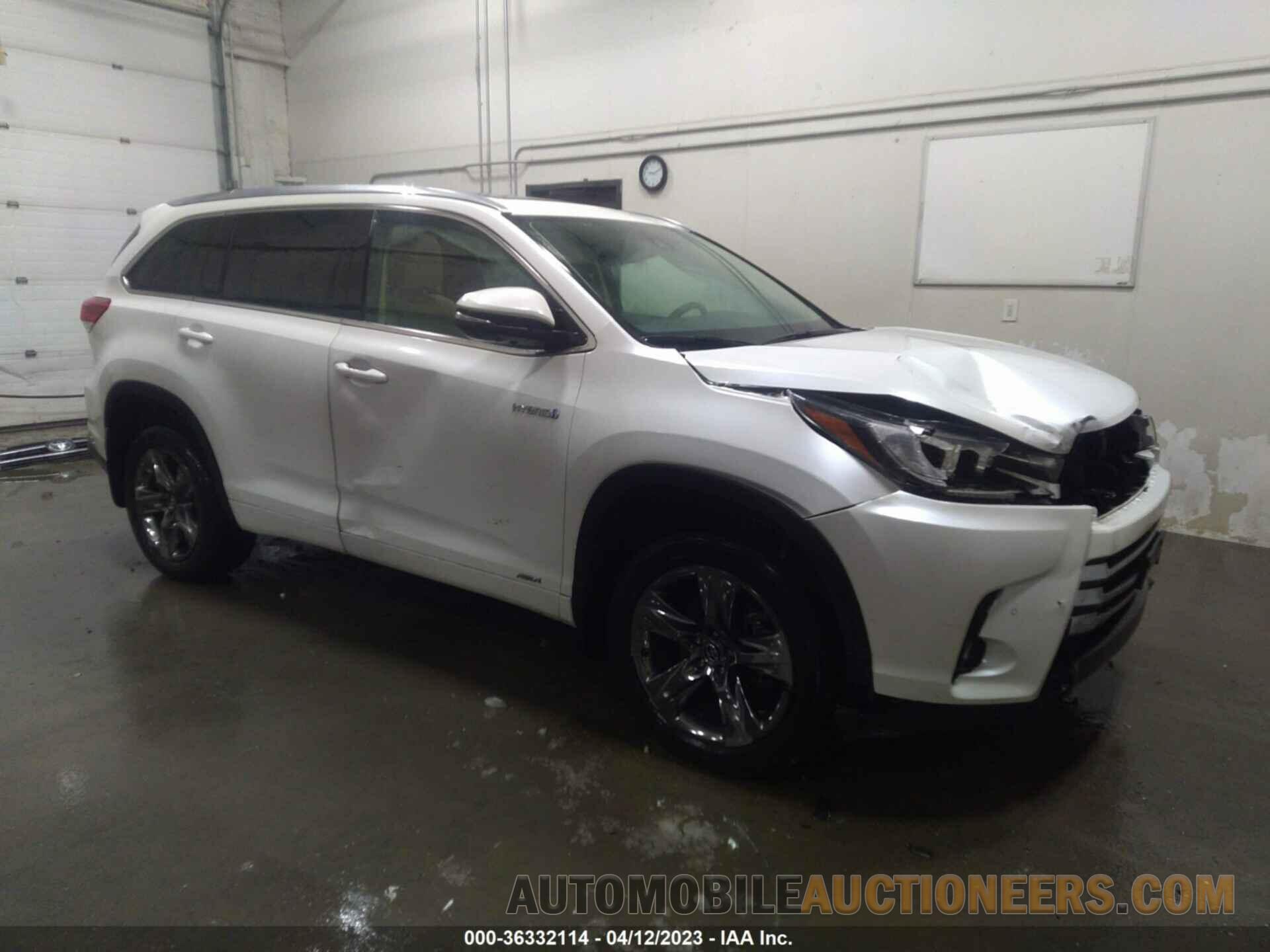 5TDDGRFH3KS053158 TOYOTA HIGHLANDER 2019