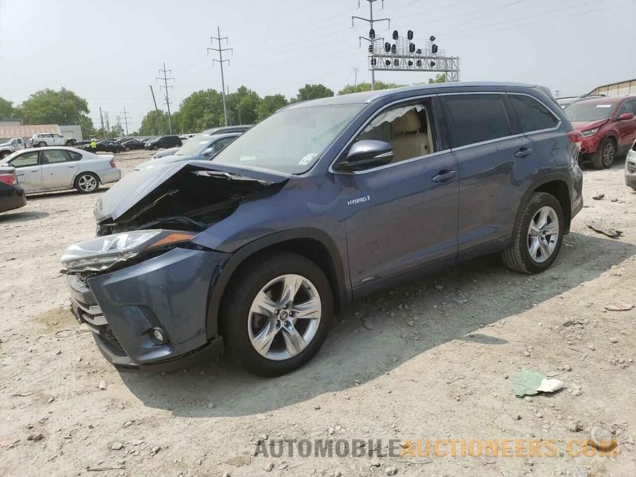 5TDDGRFH3KS061762 TOYOTA HIGHLANDER 2019