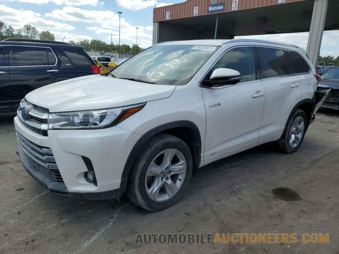 5TDDGRFH3KS077685 TOYOTA HIGHLANDER 2019