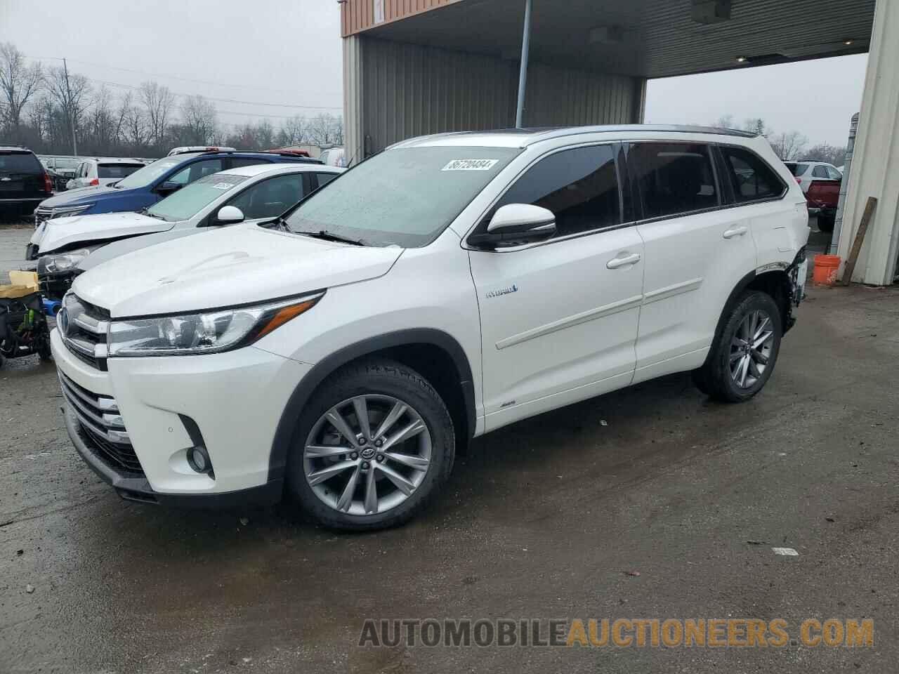 5TDDGRFH4JS039865 TOYOTA HIGHLANDER 2018