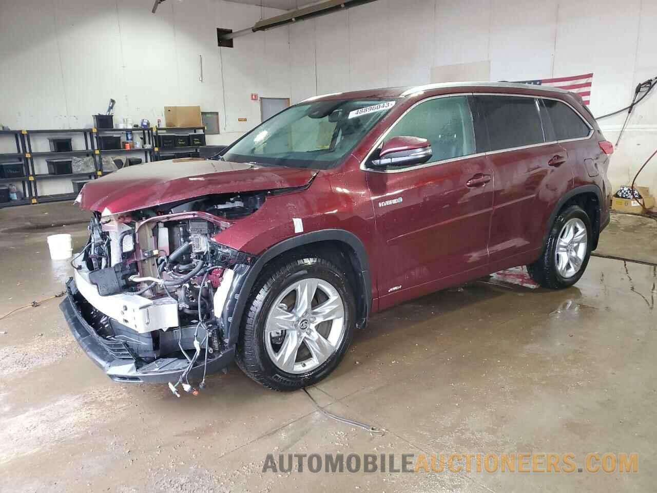 5TDDGRFH4JS049988 TOYOTA HIGHLANDER 2018