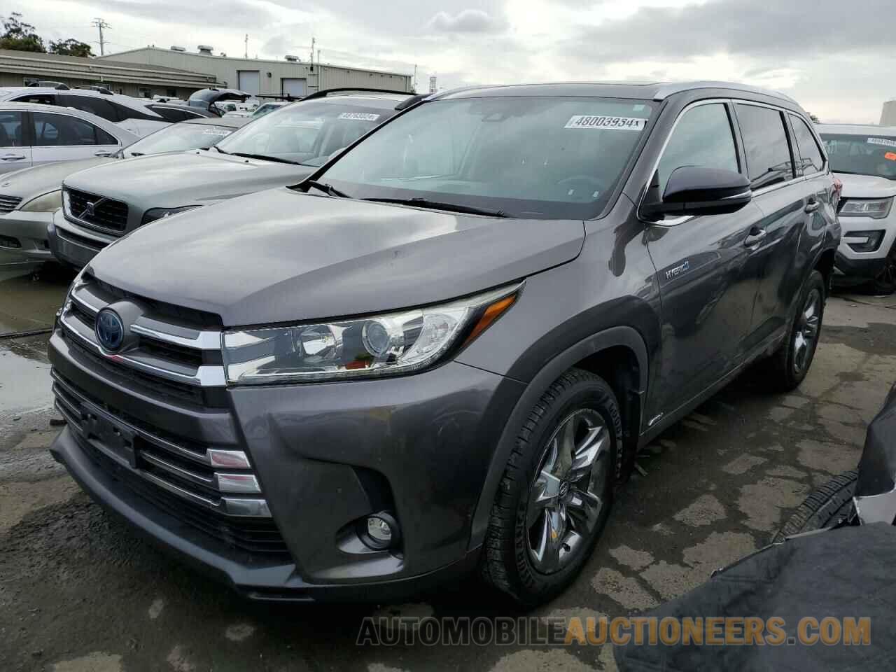 5TDDGRFH4KS053122 TOYOTA HIGHLANDER 2019