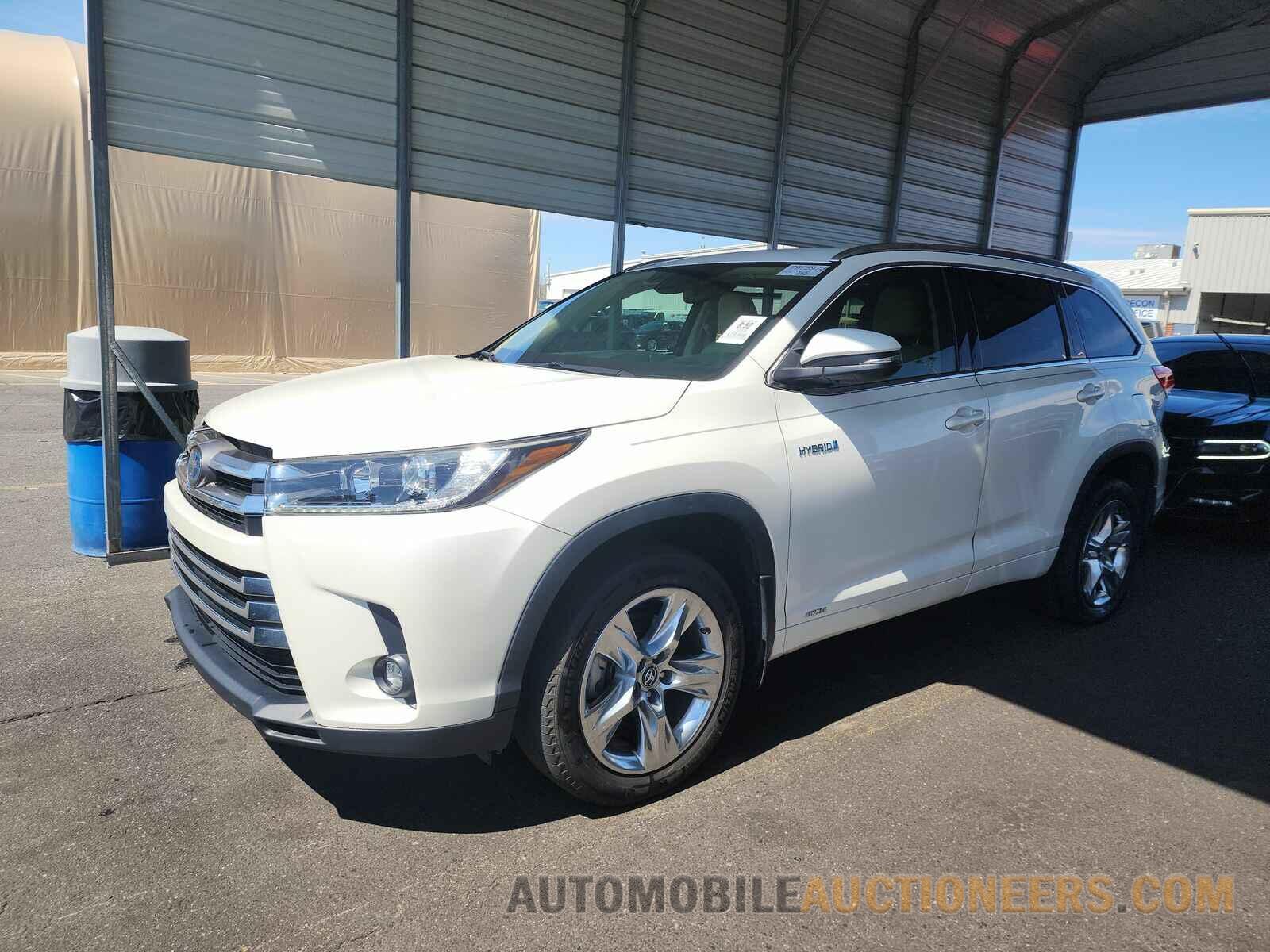 5TDDGRFH4KS061107 Toyota Highlander Hybrid 2019