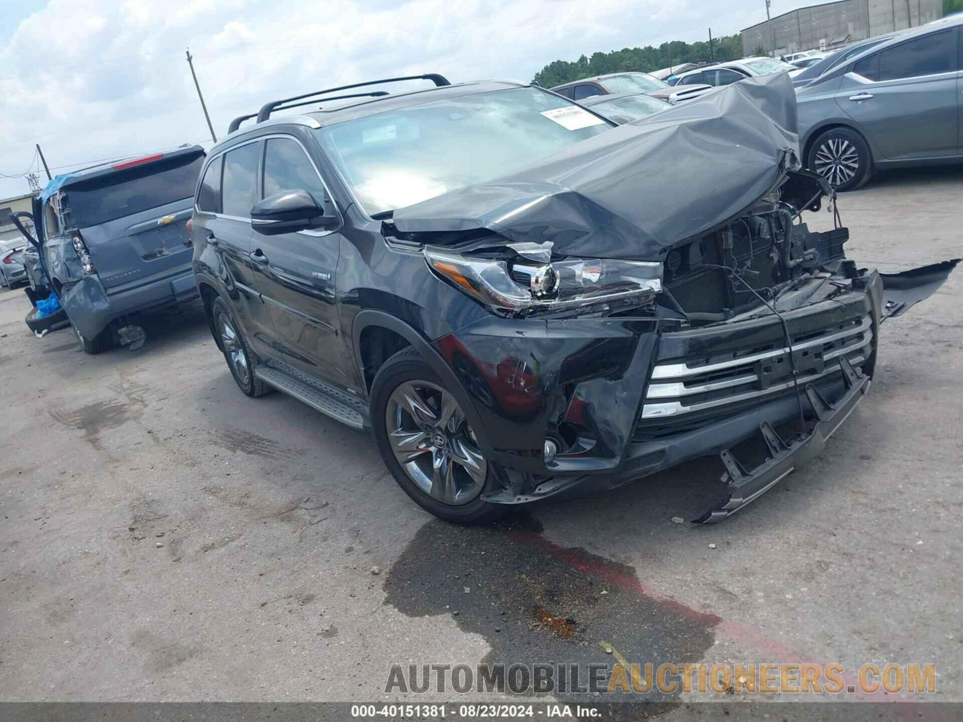 5TDDGRFH5HS023295 TOYOTA HIGHLANDER 2017