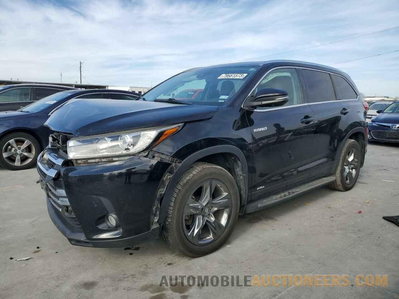 5TDDGRFH5HS026164 TOYOTA HIGHLANDER 2017