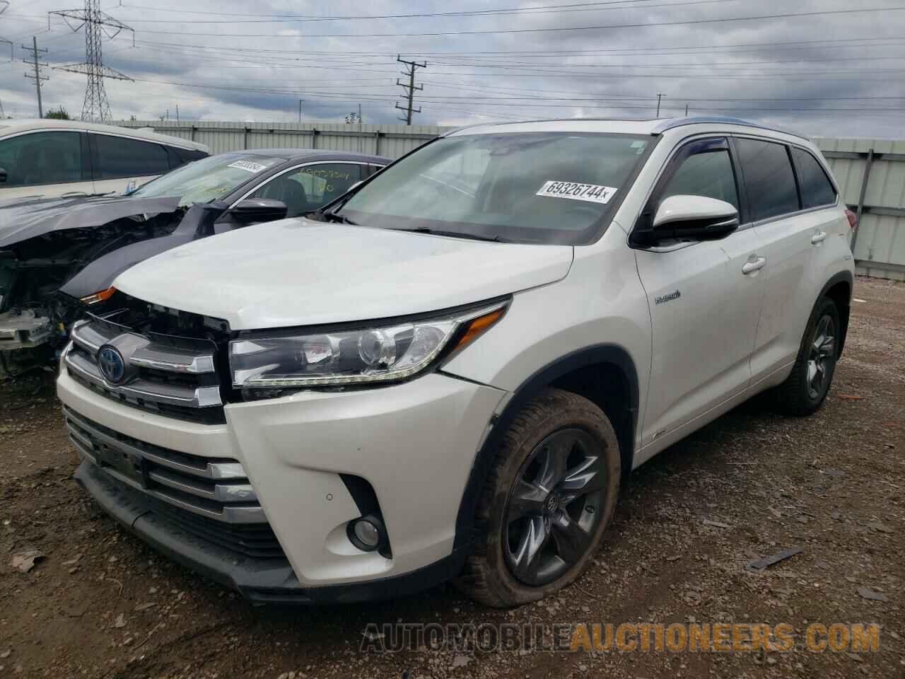 5TDDGRFH5HS032322 TOYOTA HIGHLANDER 2017