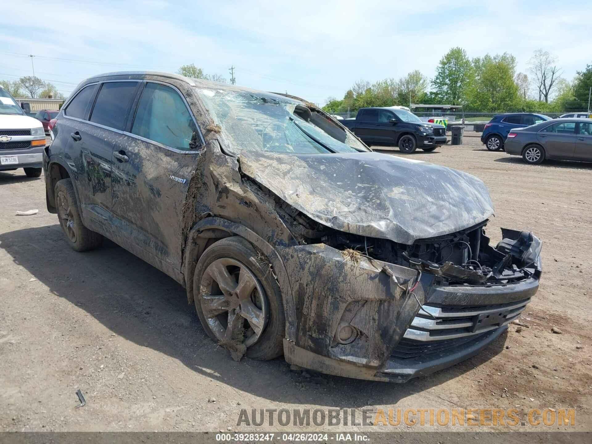 5TDDGRFH5KS074271 TOYOTA HIGHLANDER 2019