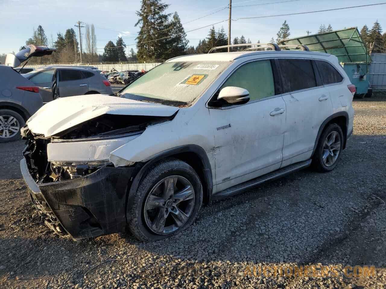 5TDDGRFH6JS041598 TOYOTA HIGHLANDER 2018