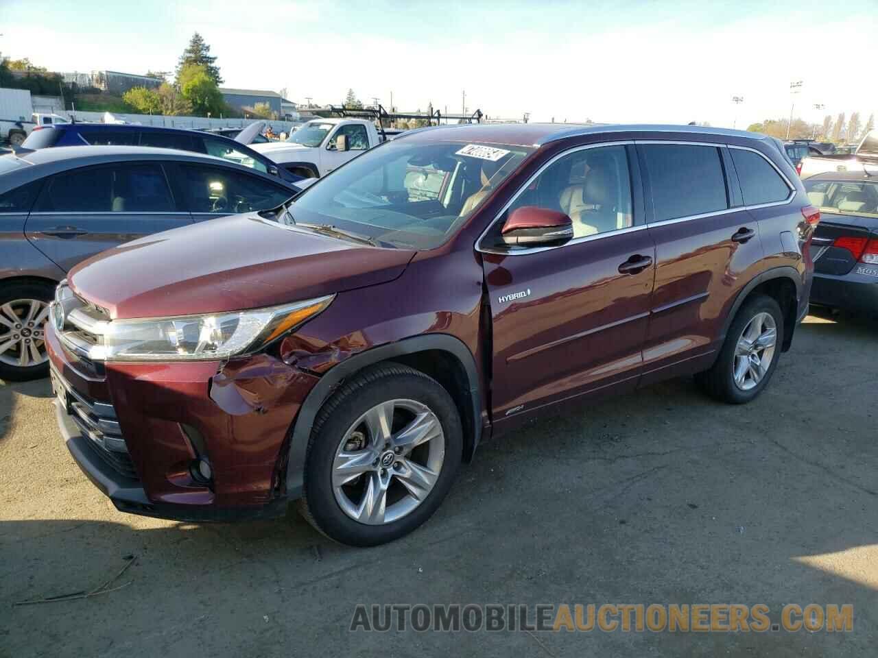 5TDDGRFH6JS045232 TOYOTA HIGHLANDER 2018