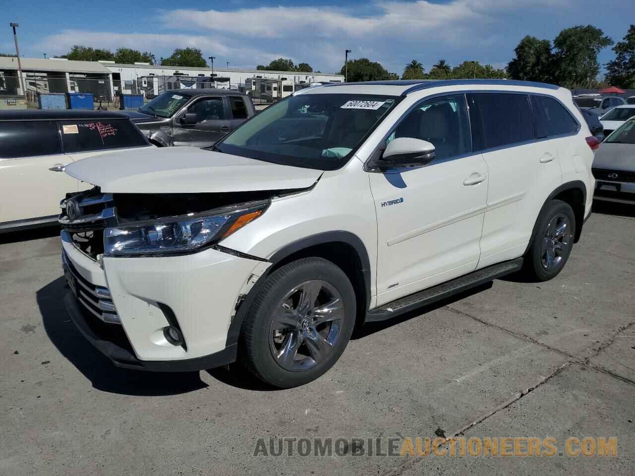 5TDDGRFH6KS058645 TOYOTA HIGHLANDER 2019