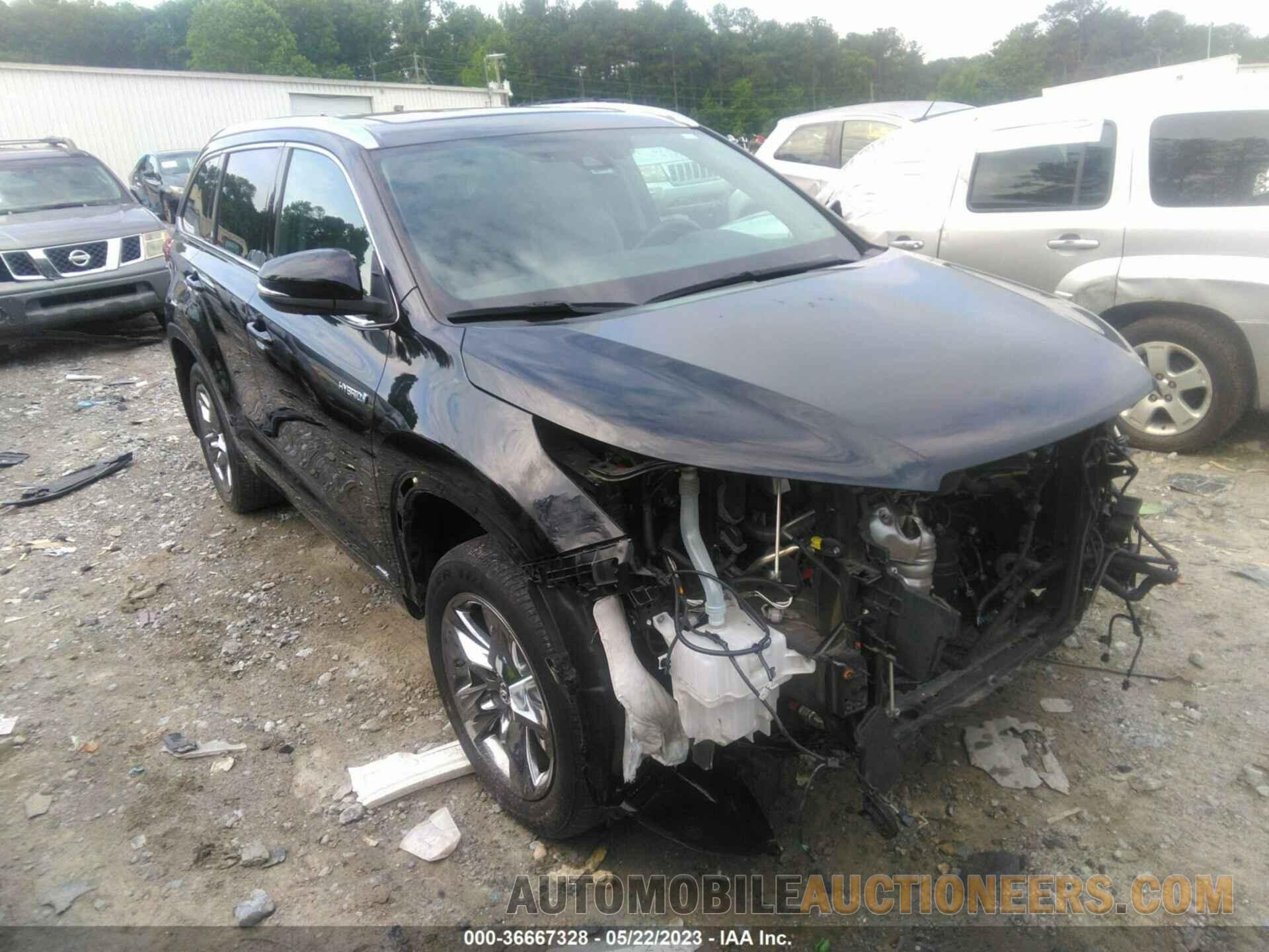 5TDDGRFH6KS064705 TOYOTA HIGHLANDER 2019