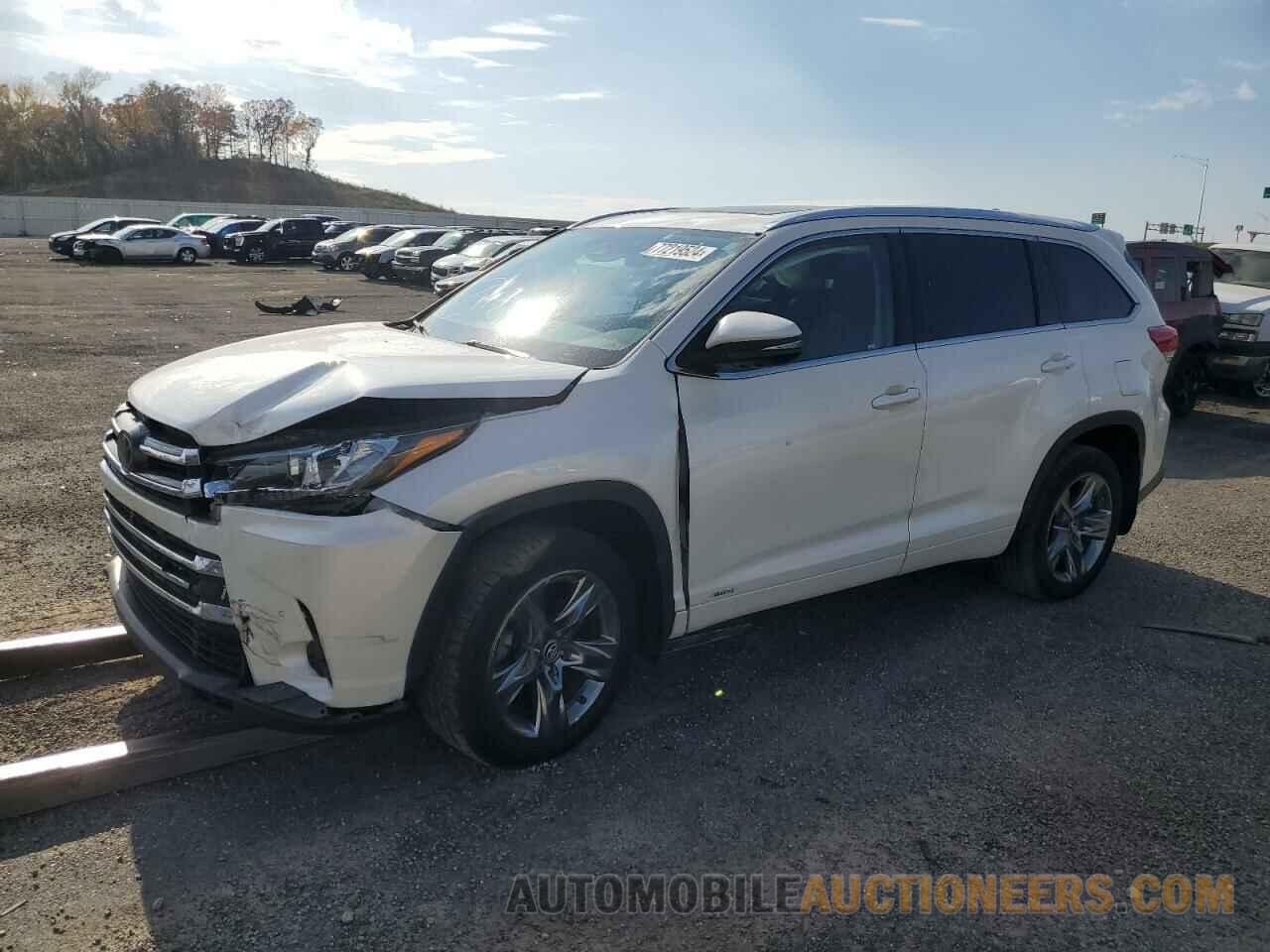 5TDDGRFH6KS072089 TOYOTA HIGHLANDER 2019