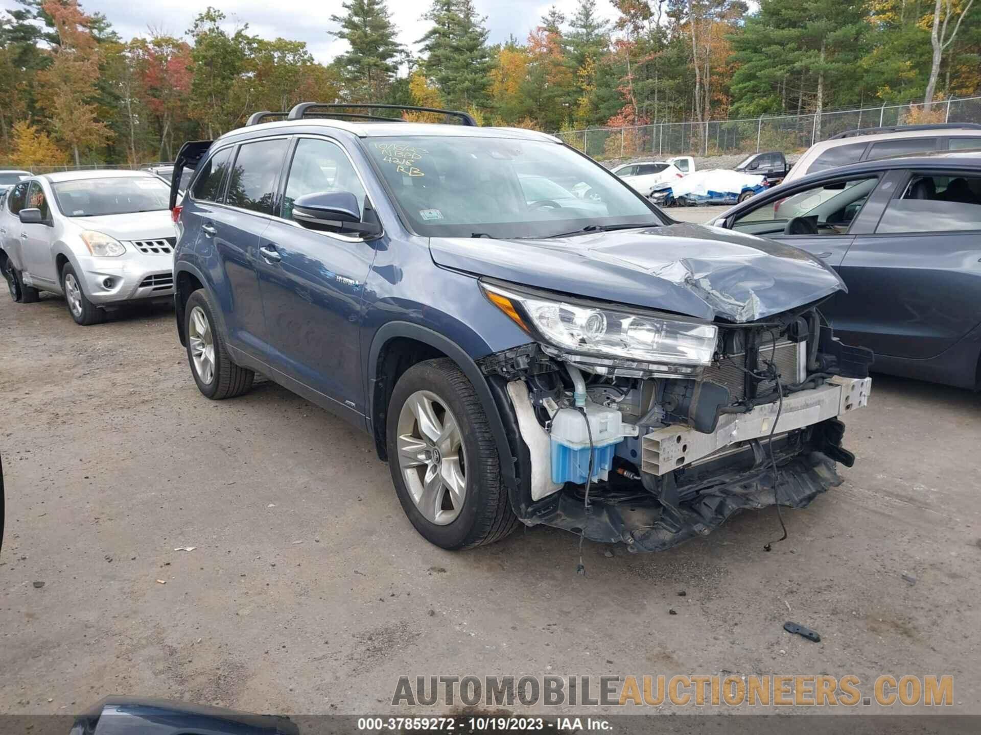 5TDDGRFH7JS044218 TOYOTA HIGHLANDER 2018