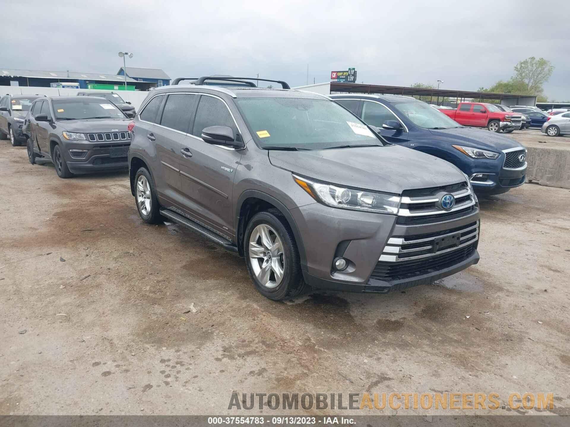 5TDDGRFH7JS046471 TOYOTA HIGHLANDER 2018