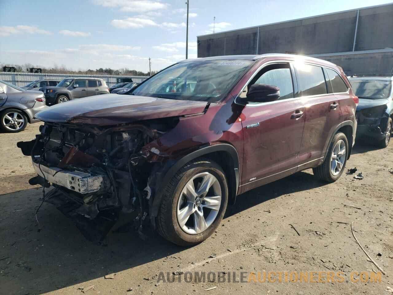 5TDDGRFH7JS051699 TOYOTA HIGHLANDER 2018