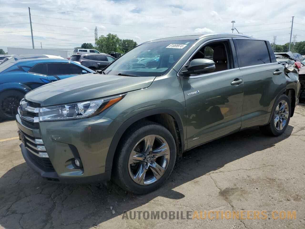 5TDDGRFH7KS055091 TOYOTA HIGHLANDER 2019