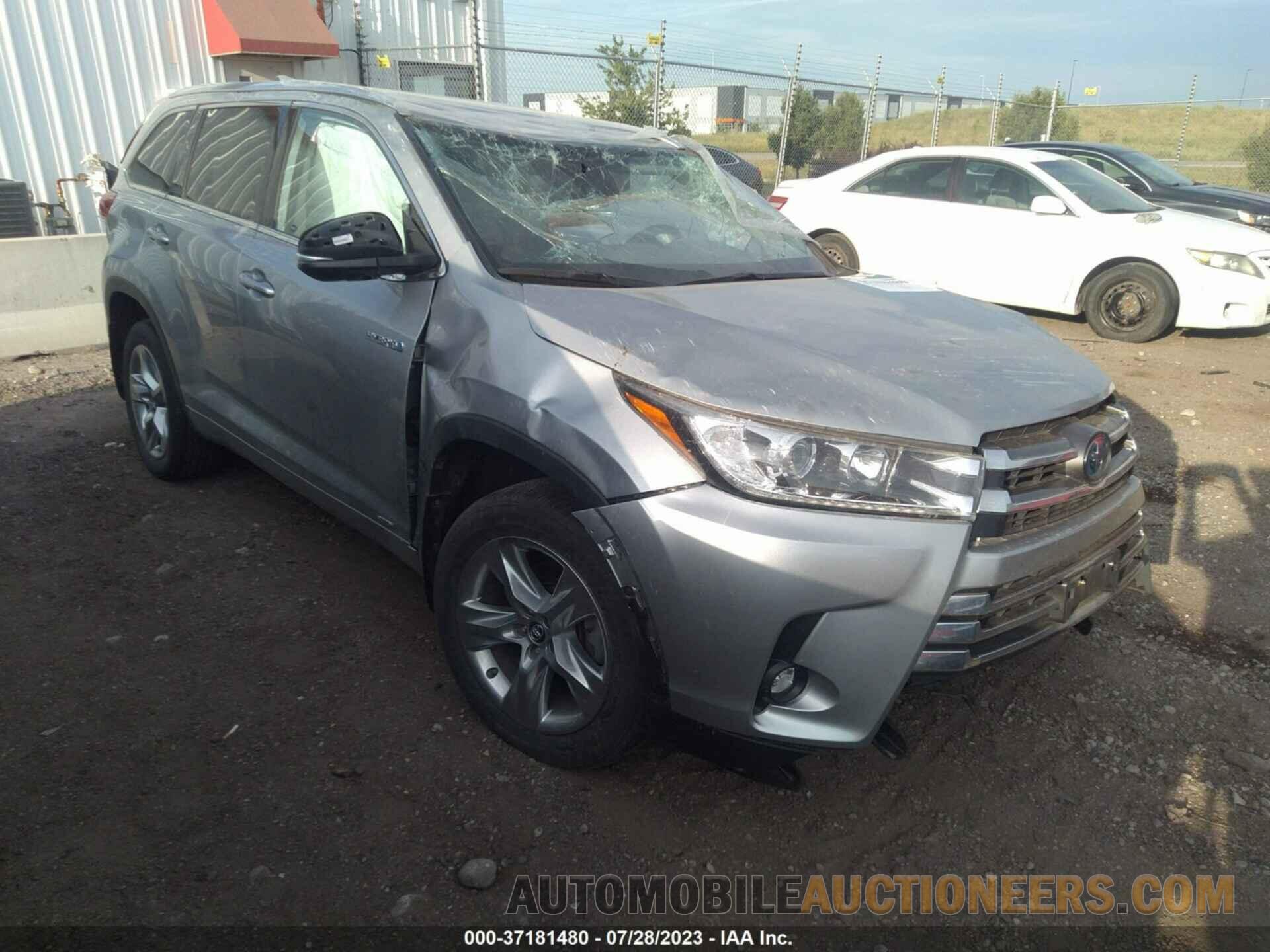 5TDDGRFH7KS071078 TOYOTA HIGHLANDER 2019