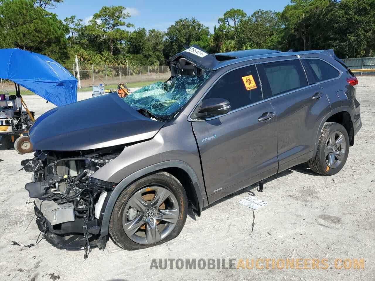 5TDDGRFH7KS072358 TOYOTA HIGHLANDER 2019