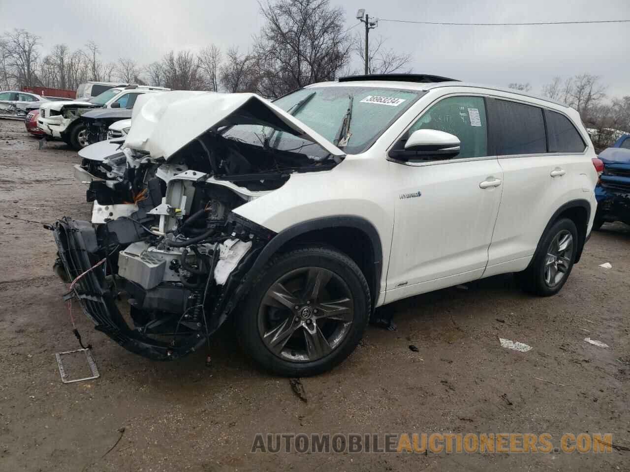 5TDDGRFH7KS076264 TOYOTA HIGHLANDER 2019