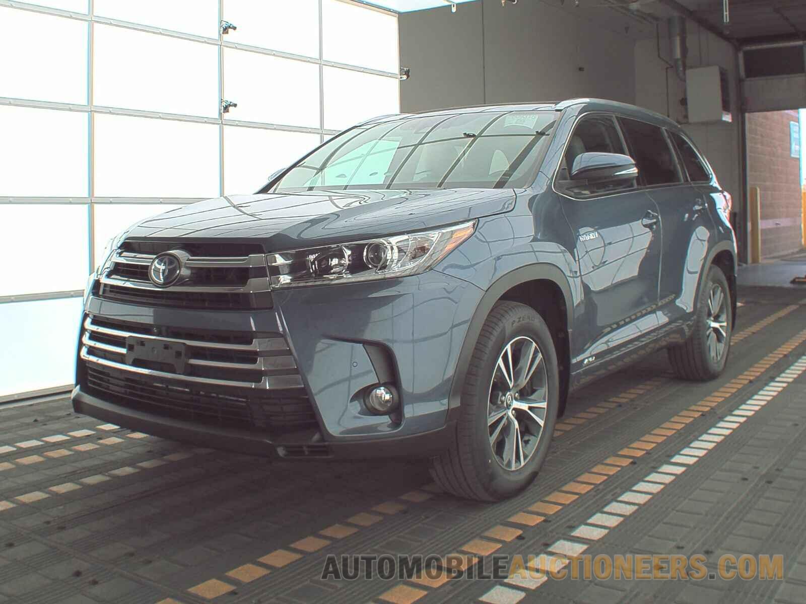 5TDDGRFH8HS034792 Toyota Highlander Hybrid 2017