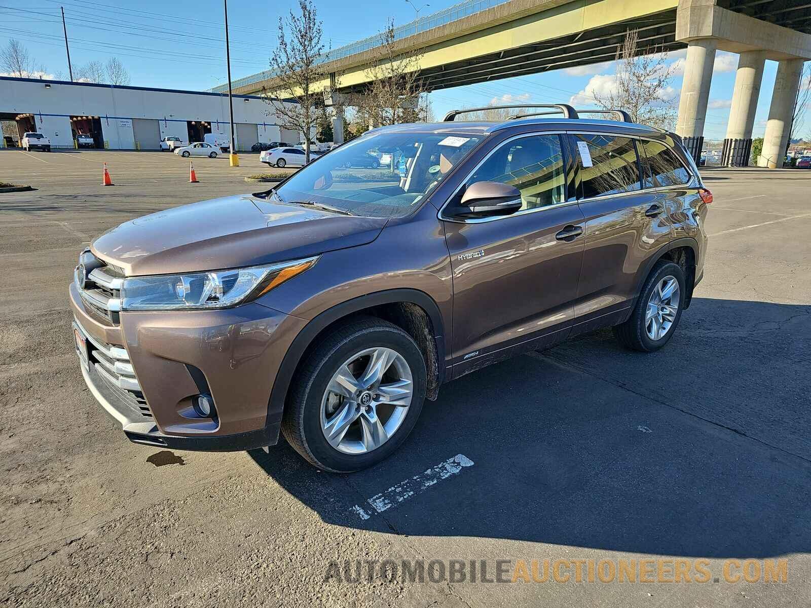 5TDDGRFH8JS046768 Toyota Highlander Hybrid 2018