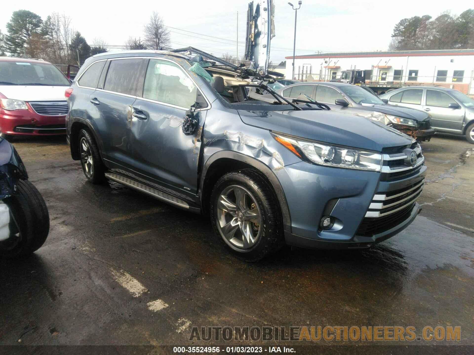 5TDDGRFH8KS059747 TOYOTA HIGHLANDER 2019