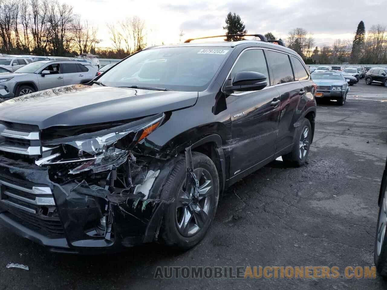 5TDDGRFH8KS066603 TOYOTA HIGHLANDER 2019