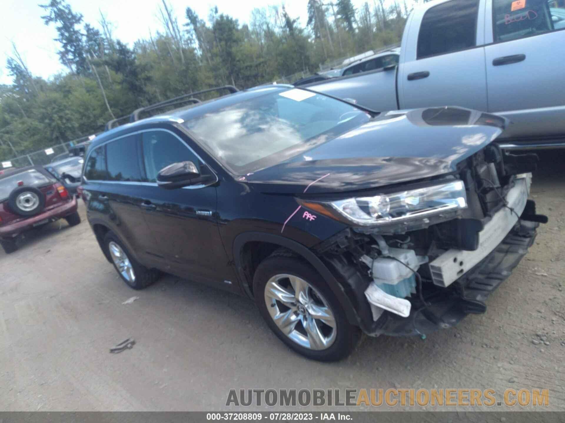 5TDDGRFH8KS069758 TOYOTA HIGHLANDER 2019