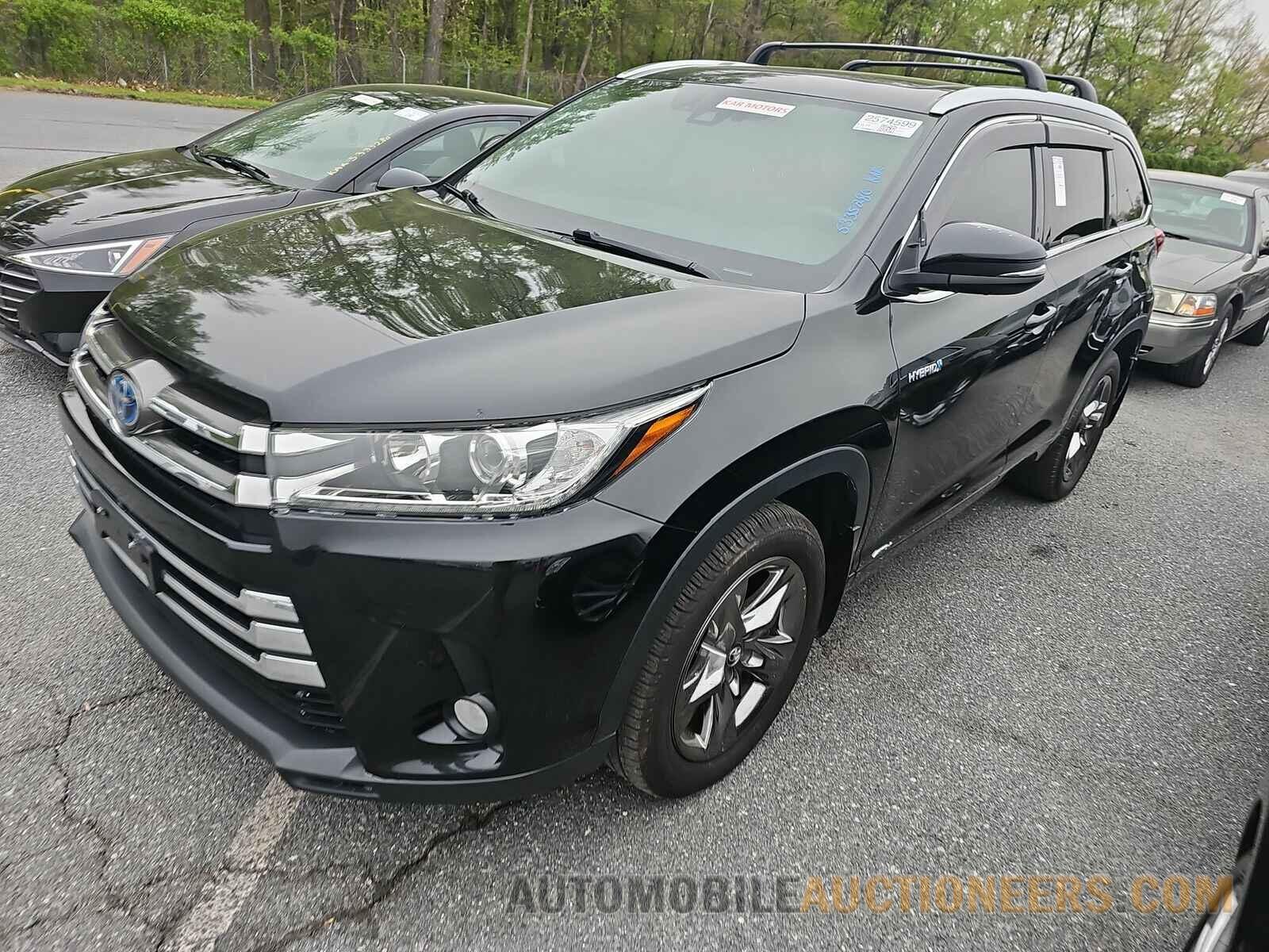 5TDDGRFH9HS026328 Toyota Highlander Hybrid 2017