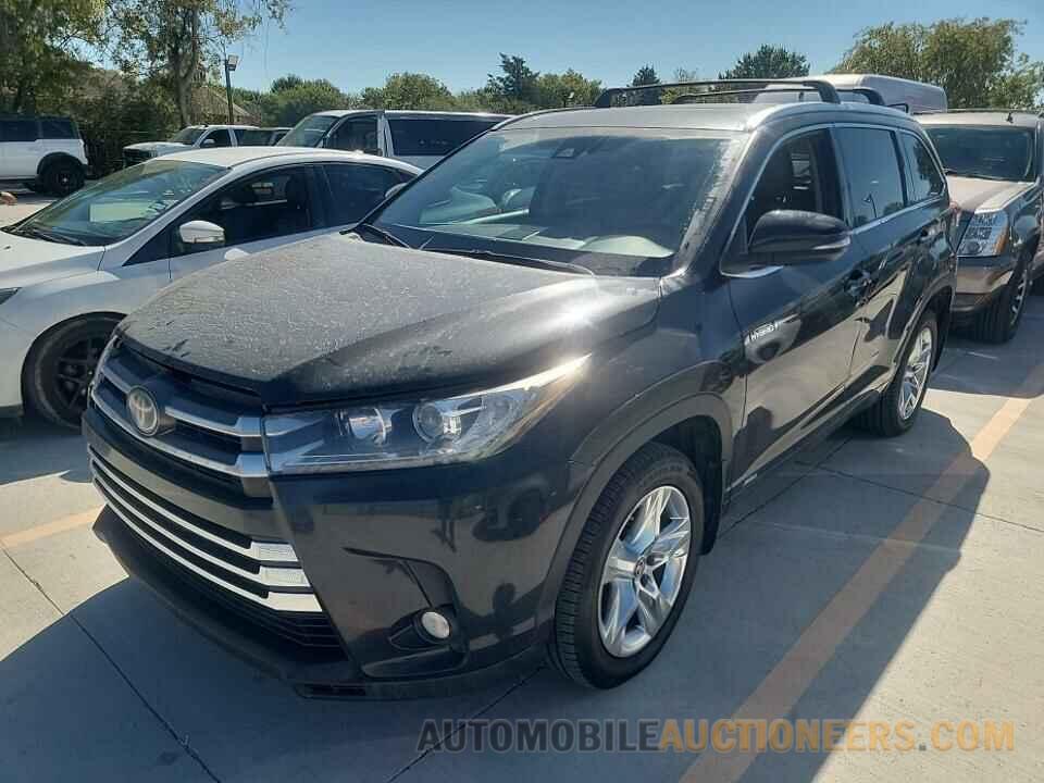 5TDDGRFH9HS032808 Toyota Highlander Hybrid 2017