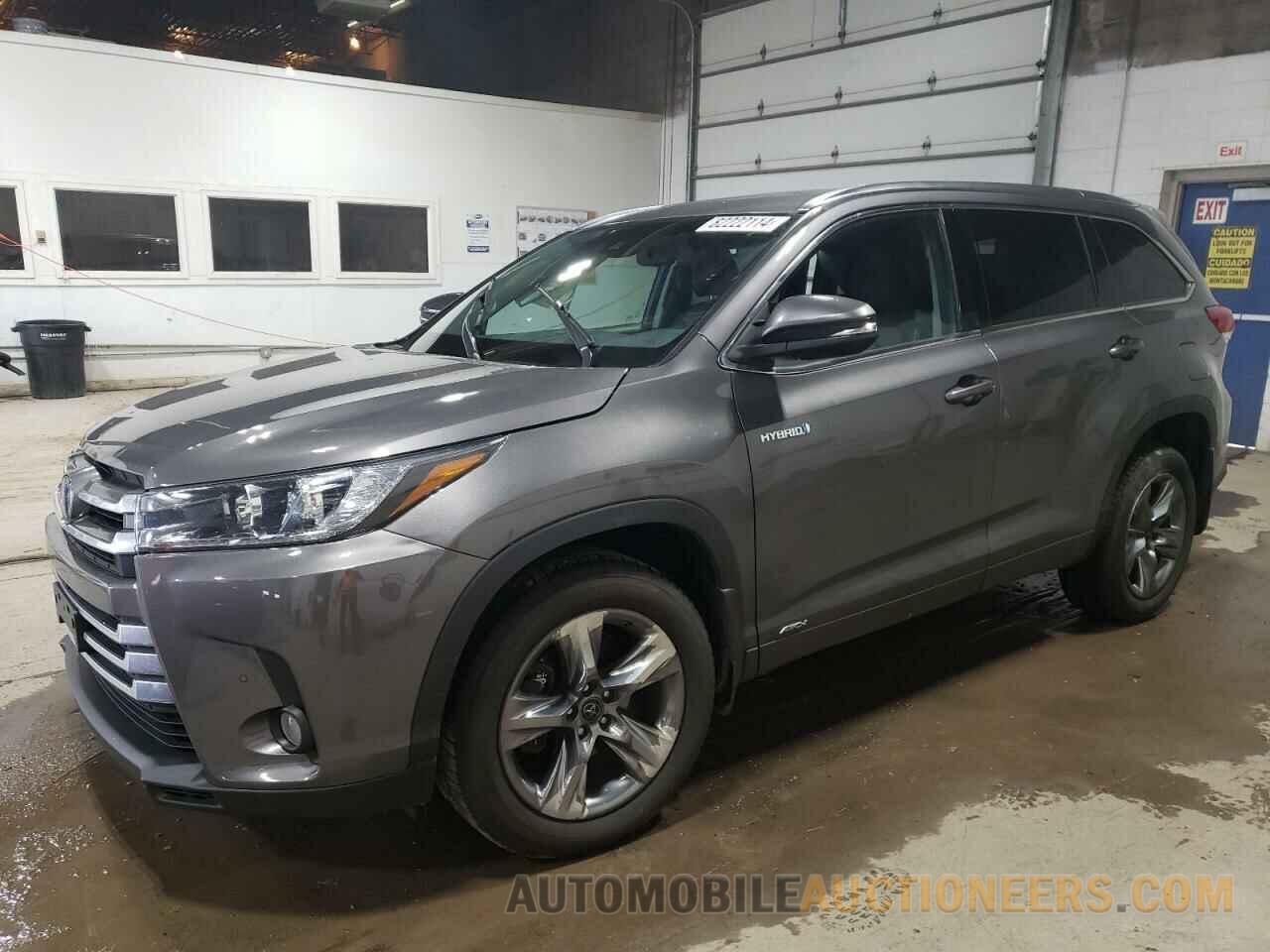 5TDDGRFH9HS035904 TOYOTA HIGHLANDER 2017