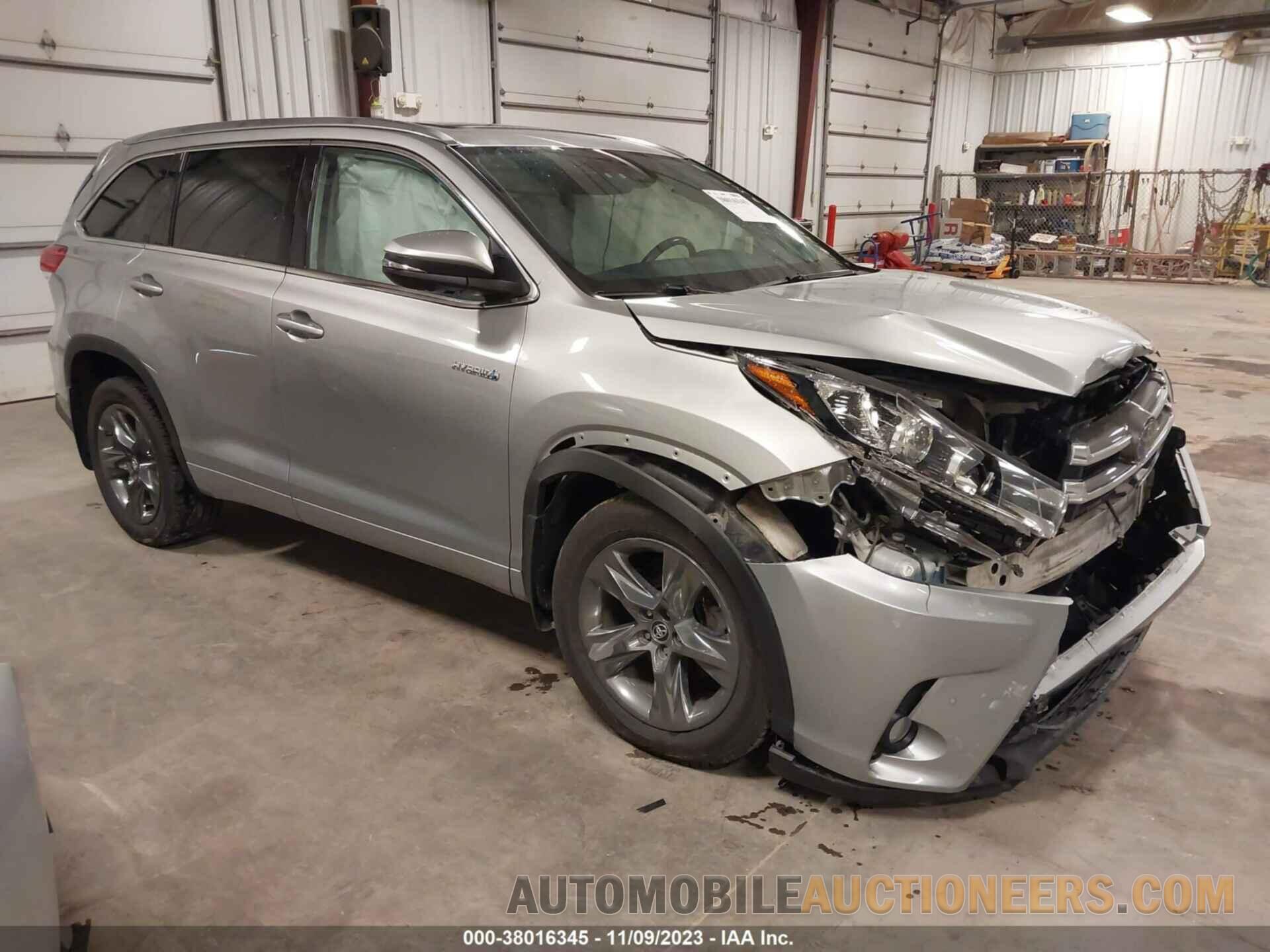 5TDDGRFH9JS037514 TOYOTA HIGHLANDER 2018