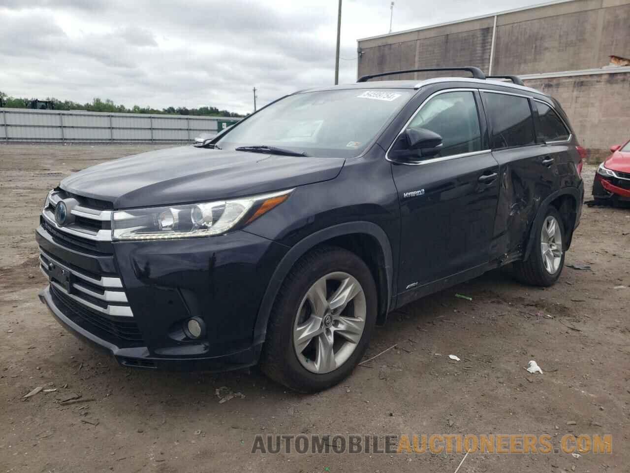 5TDDGRFH9JS038422 TOYOTA HIGHLANDER 2018