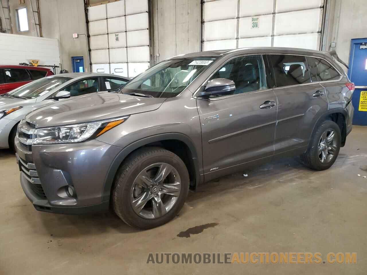 5TDDGRFH9JS047377 TOYOTA HIGHLANDER 2018