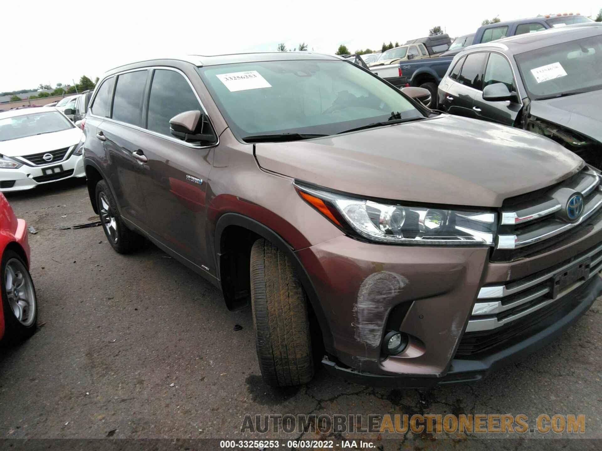 5TDDGRFH9KS054525 TOYOTA HIGHLANDER 2019