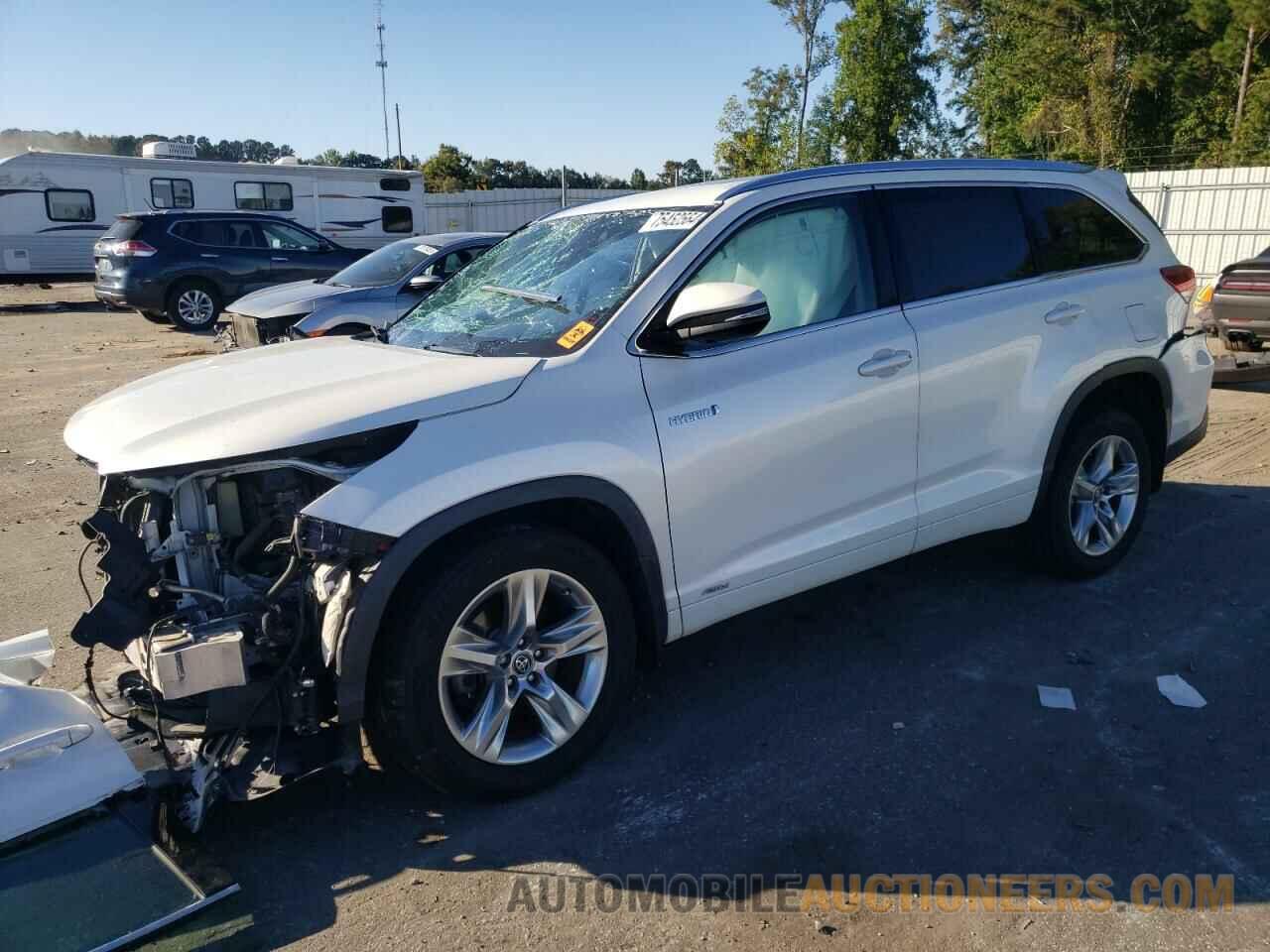 5TDDGRFH9KS072796 TOYOTA HIGHLANDER 2019