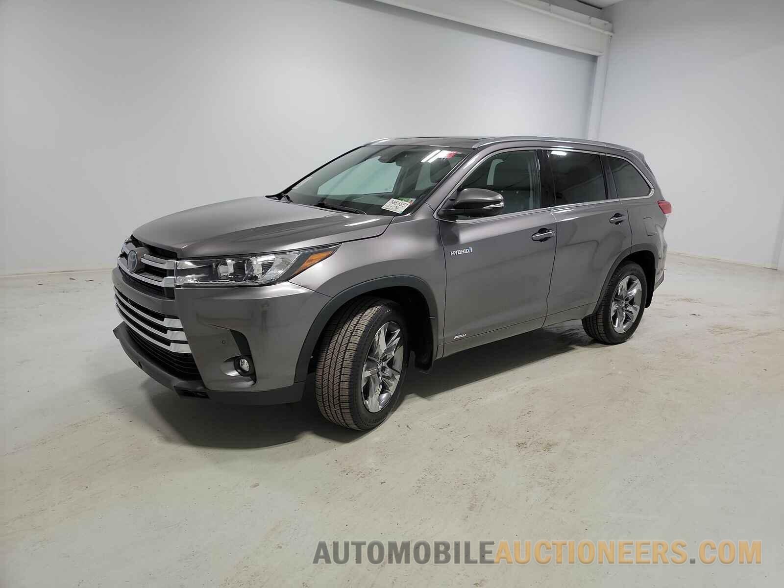 5TDDGRFH9KS073821 Toyota Highlander Hybrid 2019