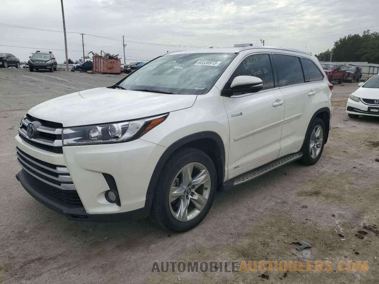 5TDDGRFHXHS029321 TOYOTA HIGHLANDER 2017