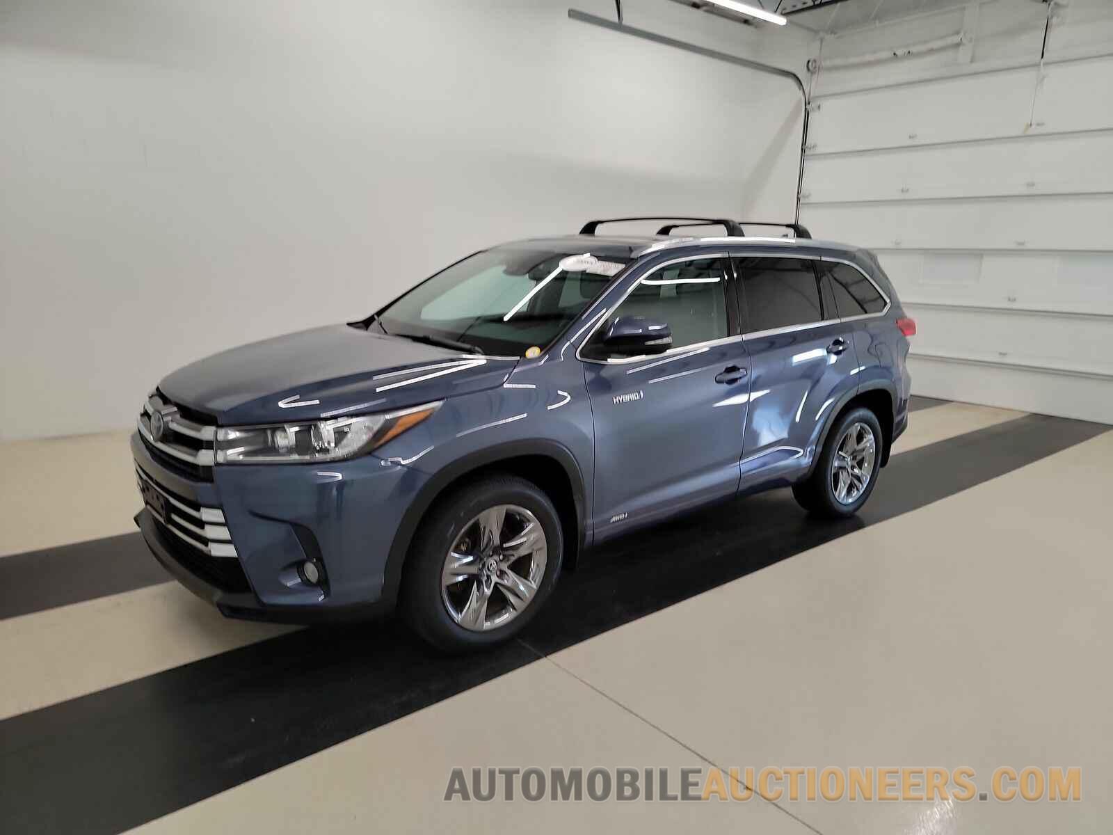 5TDDGRFHXHS033367 Toyota Highlander Hybrid 2017